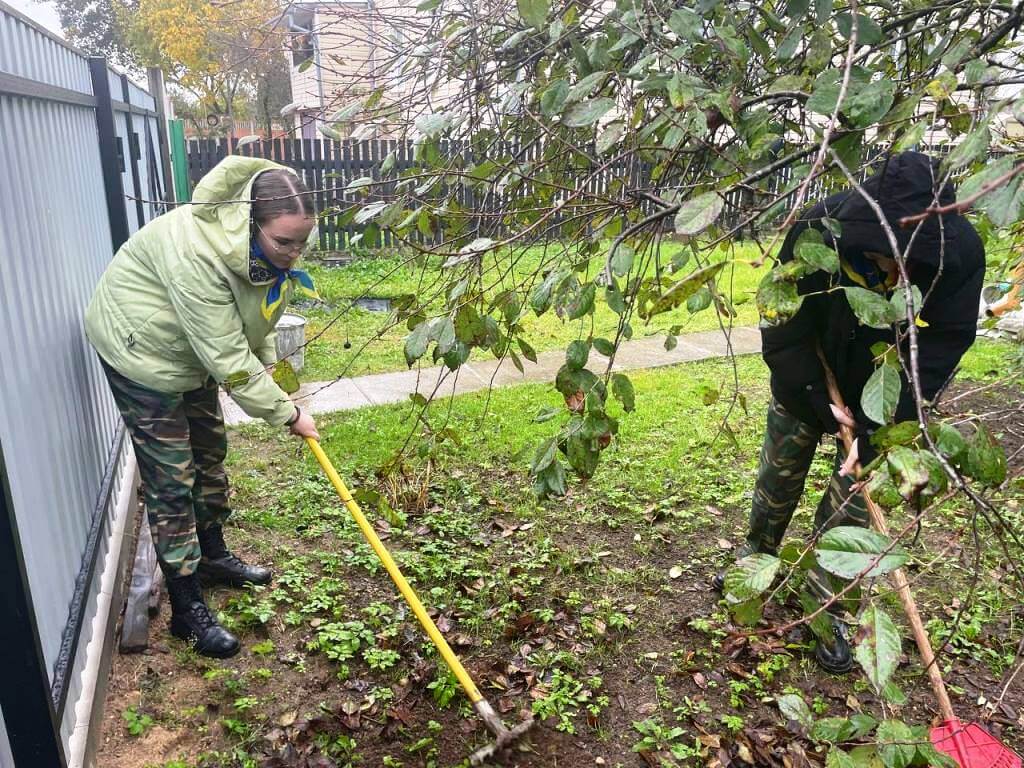 Шефская помощь пожилым людям МЧС в Барановичах